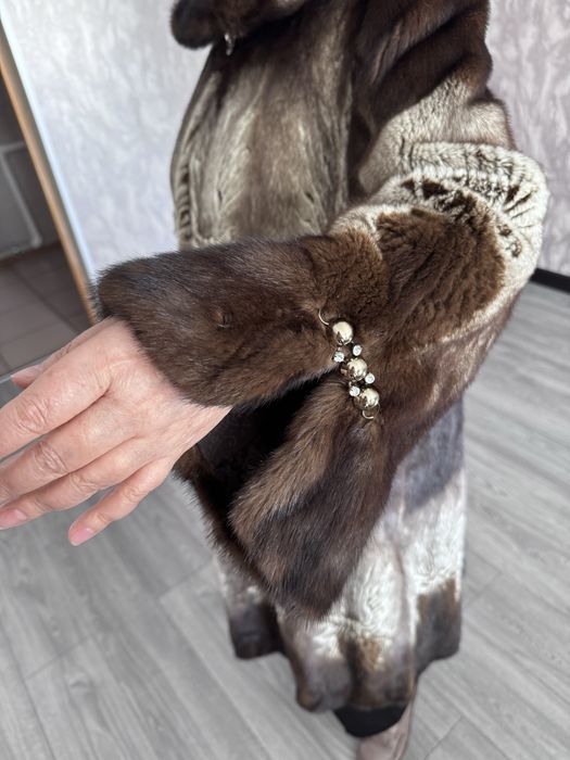Шикарная норковая шуба