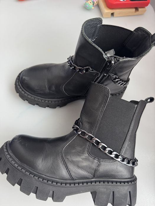 Ghete Benvenuti din piele, marimea 31