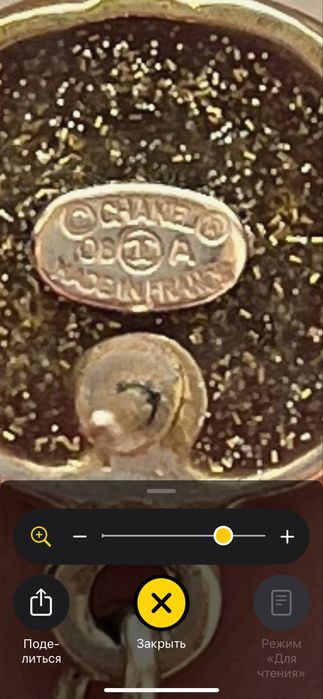 Серьги-подвески Chanel оригинал