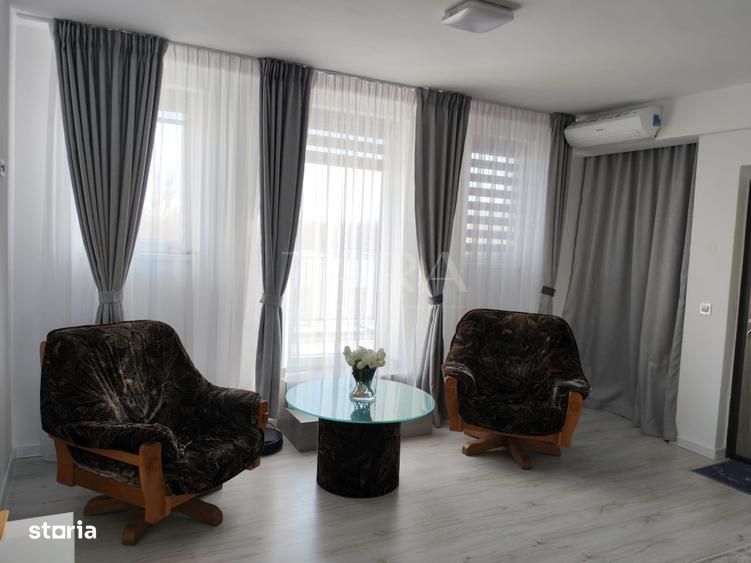 Apartament 2 camere, Chinteni – finisat, terasă 22 mp, parcare inclusă