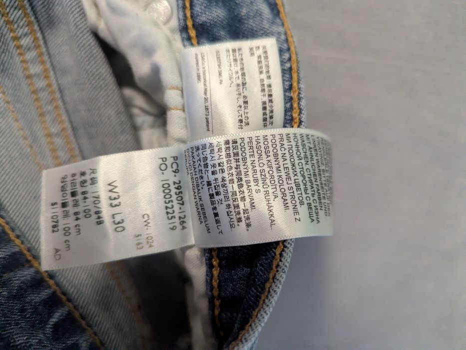 Levi's 502 slim, W33 L30