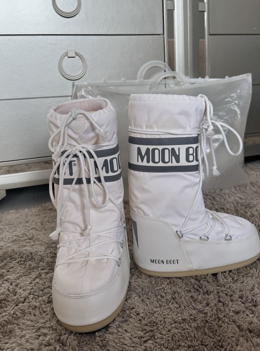Moon Boot Icon Nylon albe