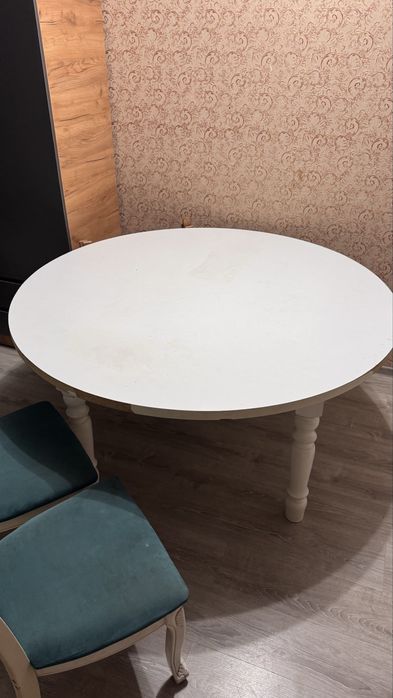 Стол со стульями 6шт