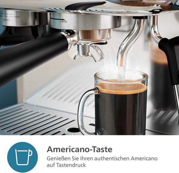 Нова Еспресо Кафемашина Кафеавтомат Philips Barista Brew PSA3218/01, 2 години Гаранция
