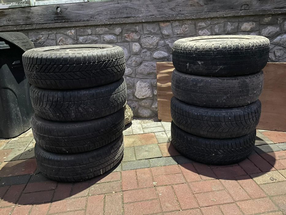 Jante cu cauciucuri r15