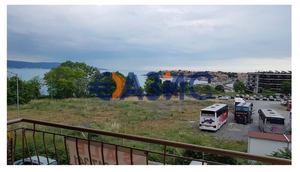 Тристаен апартамент с панорамна гледка към морето, без такса поддръжка