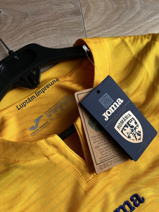 Tricou de fotbal Joma Nationala Romaniei Romania marime L Andrei Ratiu