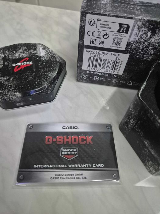 Мъжки часовник Casio G-Shock GM-2100RW-1AER