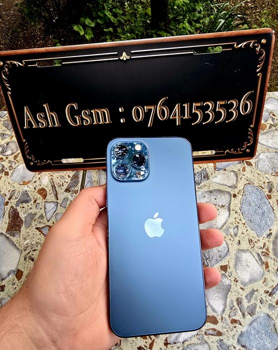 Iphone 12 Pro Max blue 256Gb, baterie 100%
