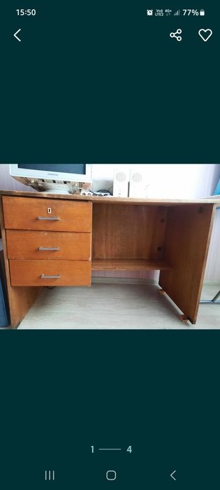 Шкаф и стол в пос.Шахан