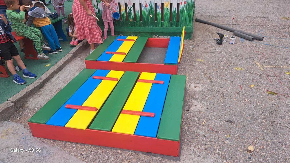 Детски  пясъчни от дърво