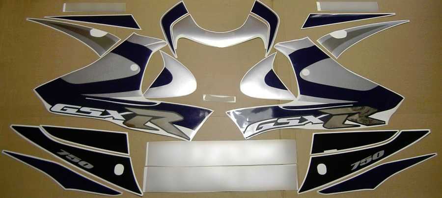 Стикери Сузуки 750 GSXR 2000-2001г Suzuki GSX-R графики k1 к1 лепенки