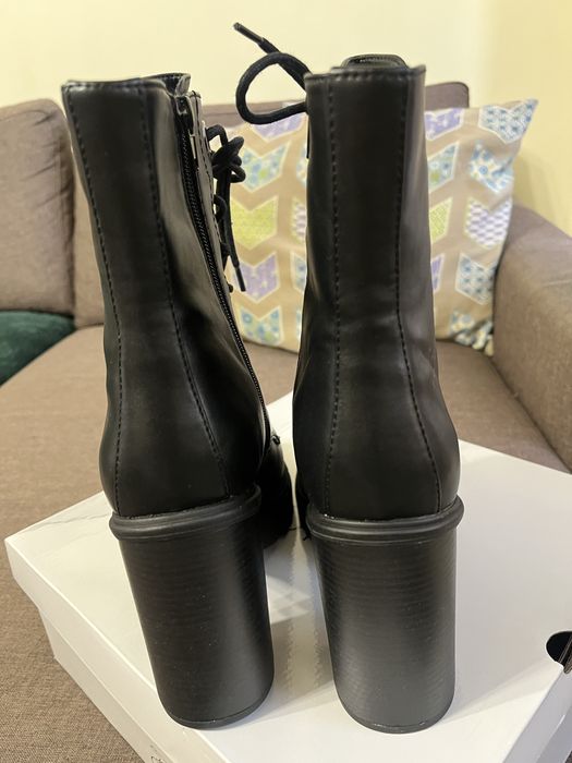Кожени Боти с Висок ток
