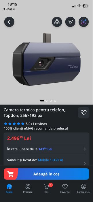 Camera termala TCView