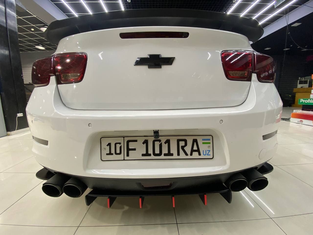 Malibu 1 Tuning (комплект сплиттер) Stealthside. Обвесы для бамперов ...
