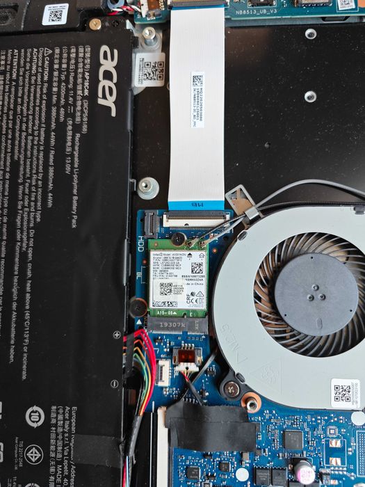 14" Лаптоп Acer Aspire A514-54 (N19H2), 500GB SSD, 4-20GB RAM