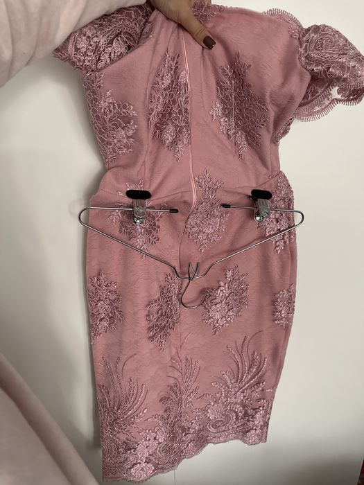 Rochie roz pudra