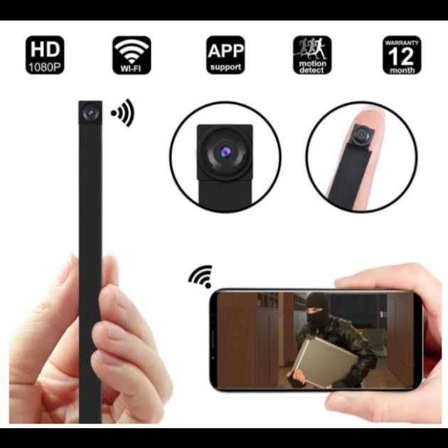 WiFi мини микро шпионска скрита камера за наблюдение