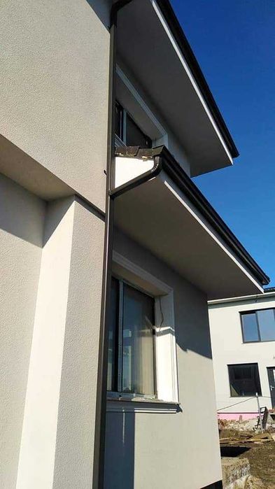 Construcții,,jgheaburi dintr-o bucata