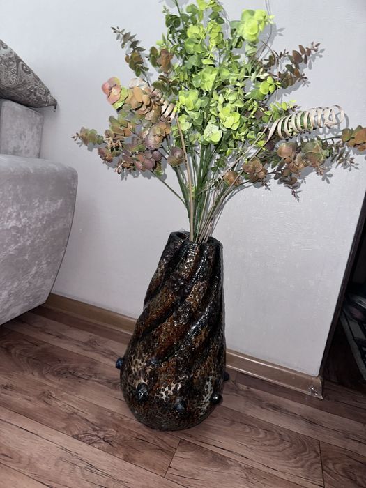 ваза керамическая напольная