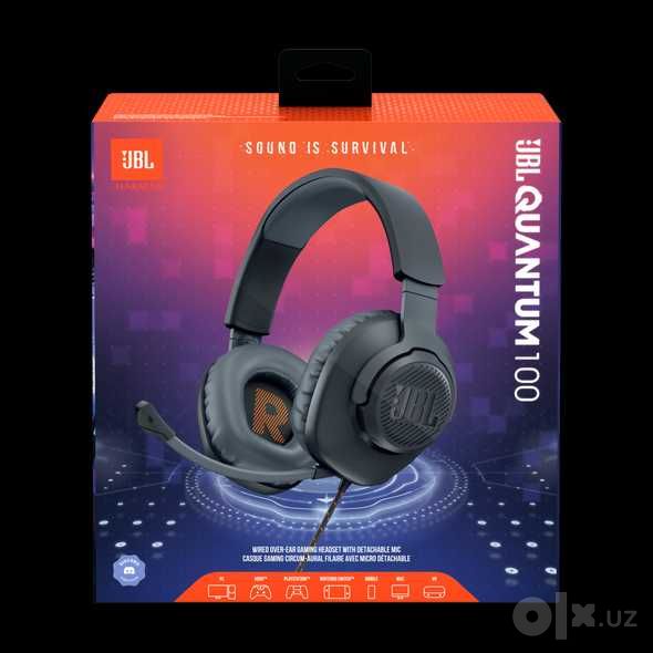 Игровая гарнитура JBL Quantum 100 Black есть доставка