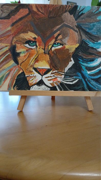 Tablou pictat manual