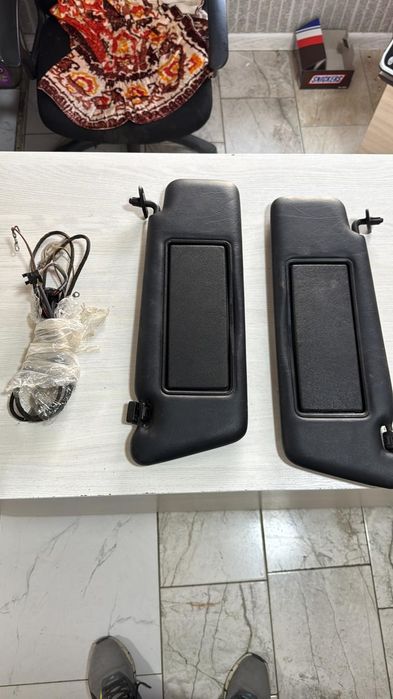 Солнцезащитные козырьки на w124