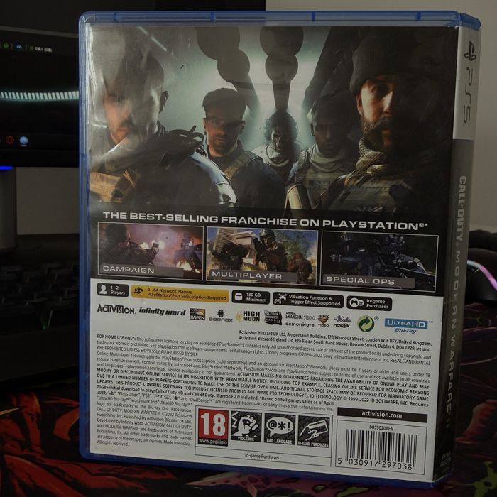 Call of Duty Modern Warfare II PS5