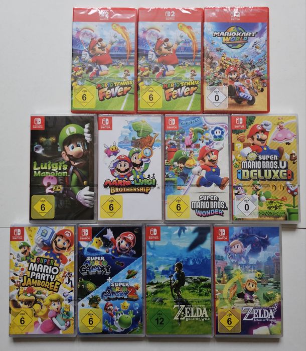 Fgames.ro | Lot joc Nintendo Switch  , Mario / Zelda