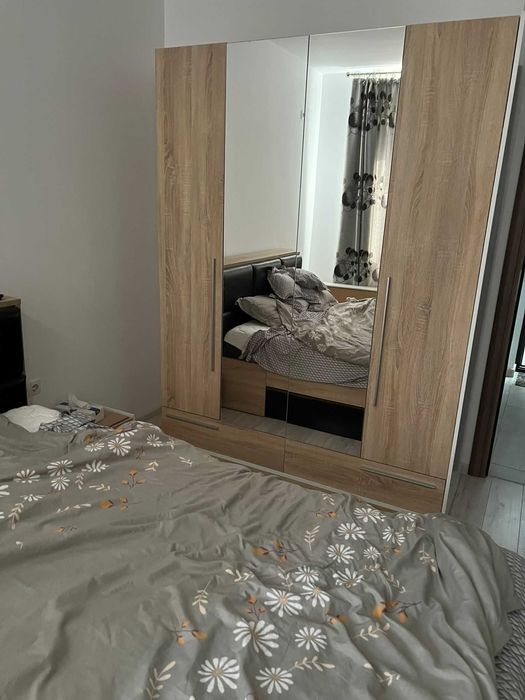 2 Camere mobilat/ utilat complet AC - Centrala proprie