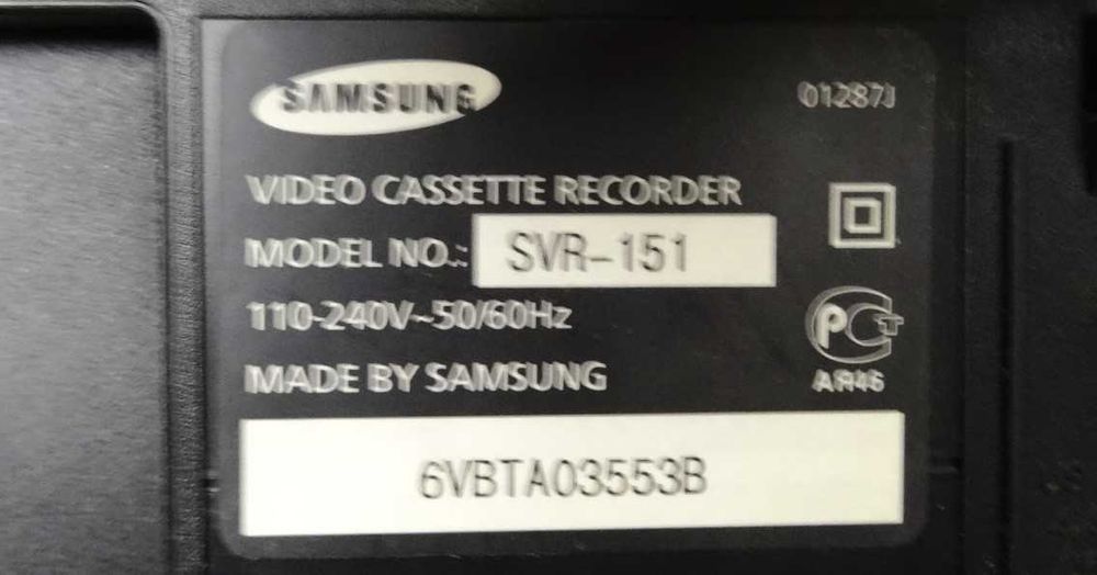 Видео плейер GoldStar и видеомагнитофон Samsung рабочие