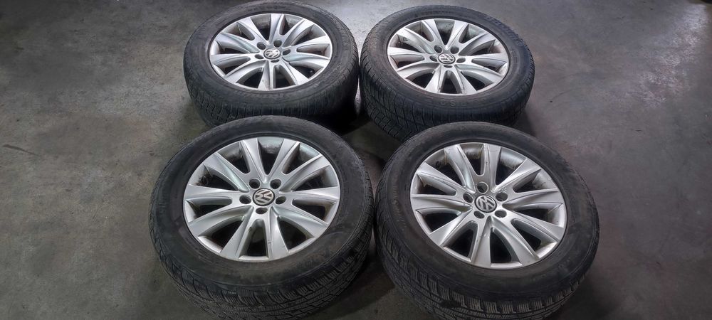 Set jante aliaj pe 17 volkswagen vw tiguan 2.0 an 2009