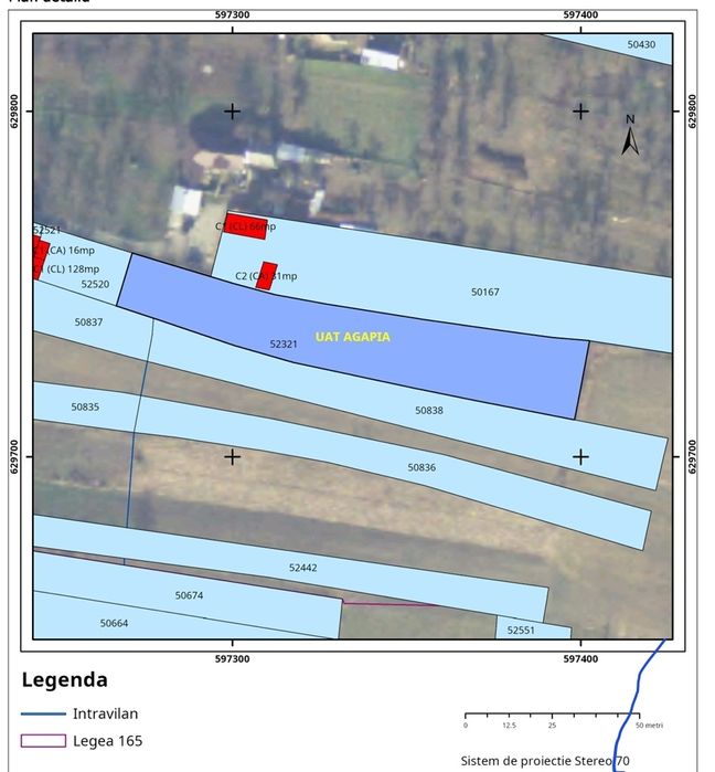 Vand teren constructii+livada in Filioara jud NT 13Eur/mp