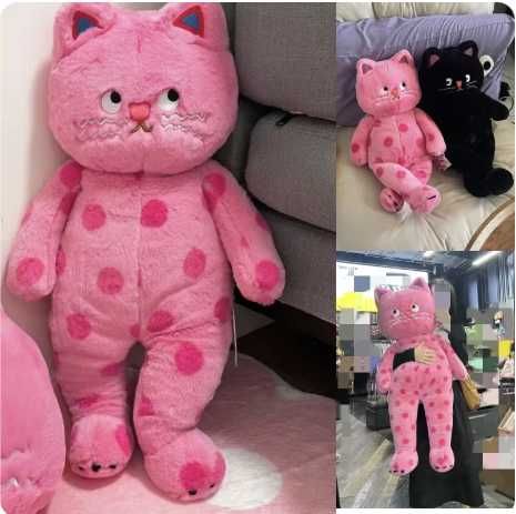 Голяма плюшена Котка, Голяма плюшена играчка Дълга Котка, 80см