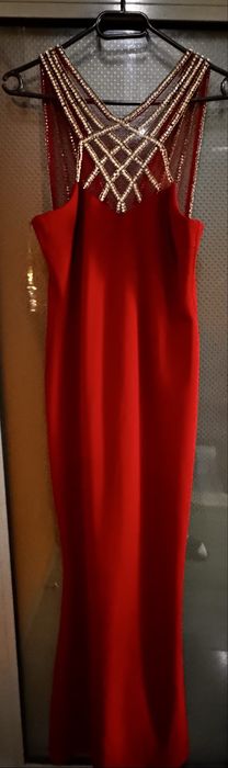 Стилна дамска дълга рокля