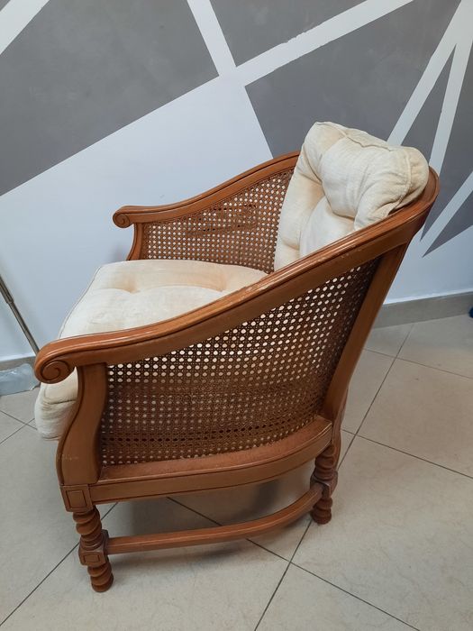 Ратаново винтидж кресло