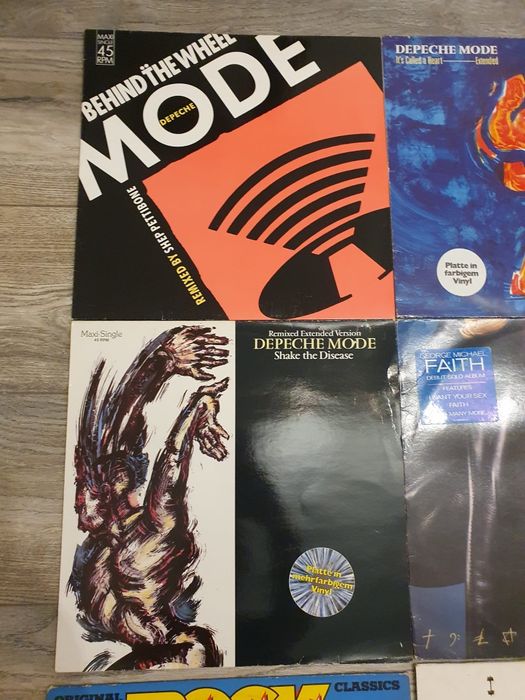Discuri vinil Depeche Mode,George  Michael,Wham,Michael Jackson, Jackson 5 etc