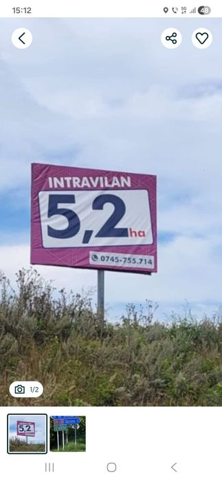 Teren constructii Hutani-jud Botosani