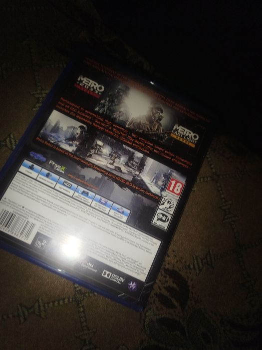 Продам игру метро на РС4, 5