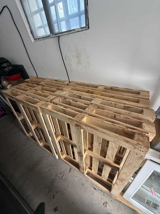 Paleti lemn - 10 BUC - Slefuiti/Curatati