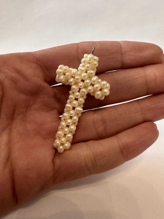 Нестандартно украшение с перли