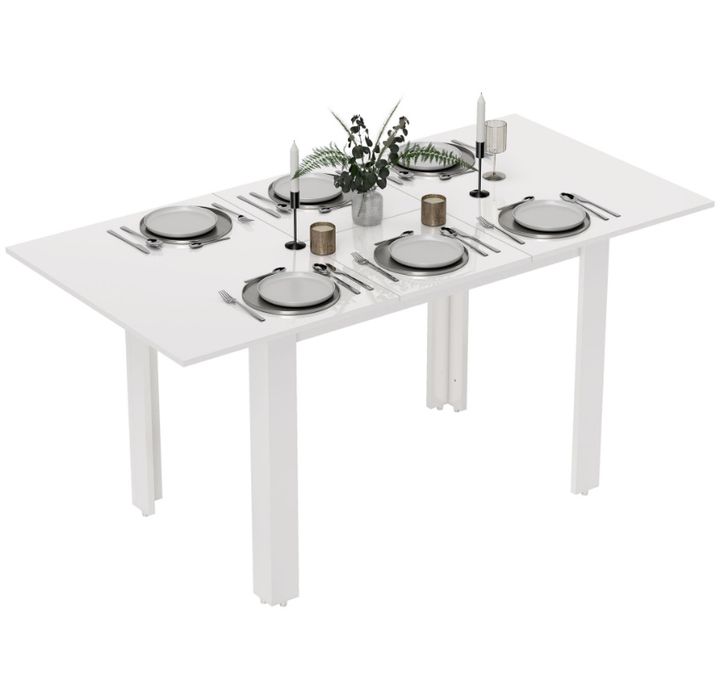 Разтегателна трапезна маса HOMCOM