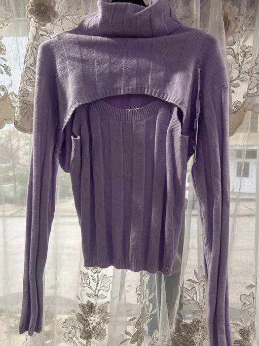 Половер с две части