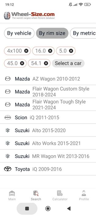 Оригинални джанти за Toyota 4х100 16 цола IQ,Suzuki,Mazda