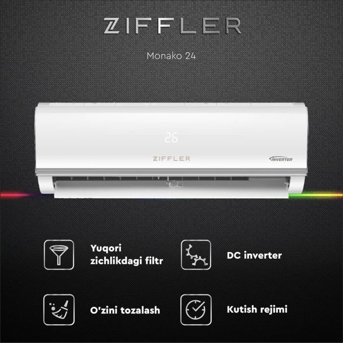 Кондиционер Ziffler 12 inverter