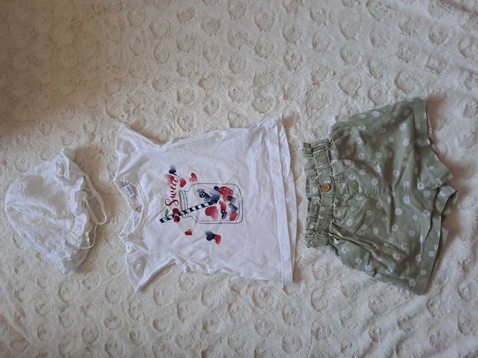 Lot haine fetita marime 74