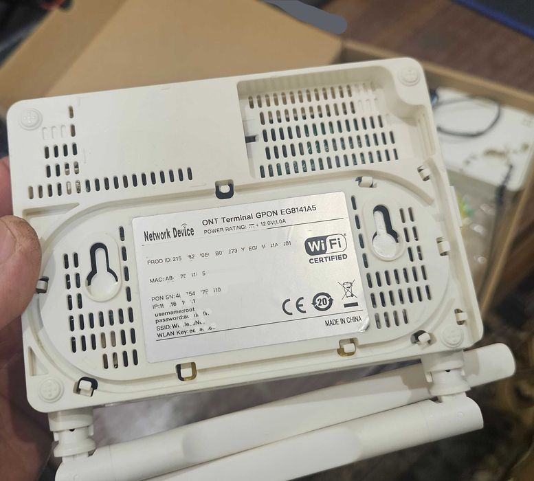 WiFi Роутер оптический Gpon EG8141A5 новый продается