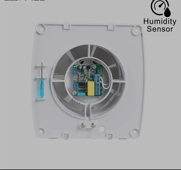 Безшумен SMART Вентилатор за баня,с и без датчик за време, хидростат