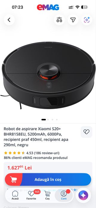 Robot Aspirator Xiaomi S20+