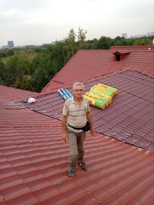 Ремонт крыша.гидроизоляция